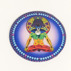 Incensário de Vidro - Chakras