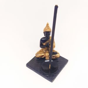 Incensário Buda Tibetano Meditando