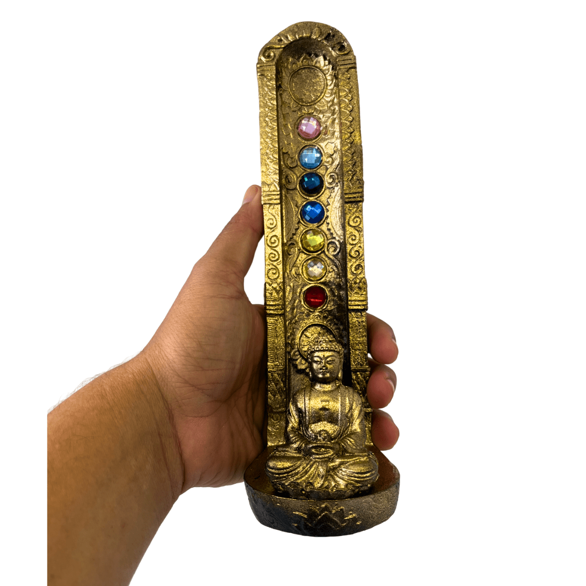 incensario-vareta-torre-7-chakras-buda-em-resina