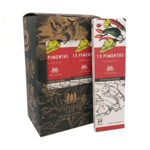 Incenso Natural Nirvana Treze Pimentas