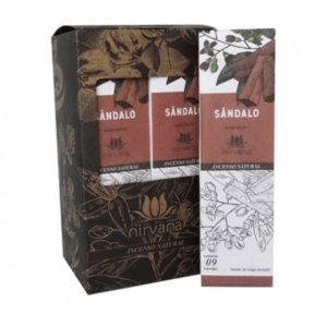 Incenso Natural Nirvana de Sândalo - Meditação