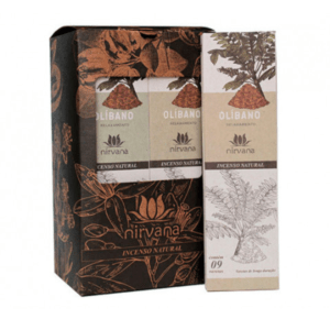 Incenso Nirvana Natural Olìbano Relaxamento