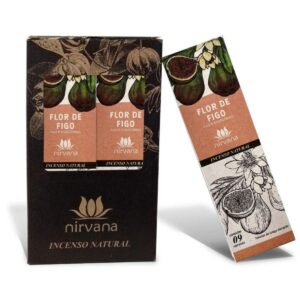 Incenso Nirvana Natural Flor de Figo Paz e Equilíbrio