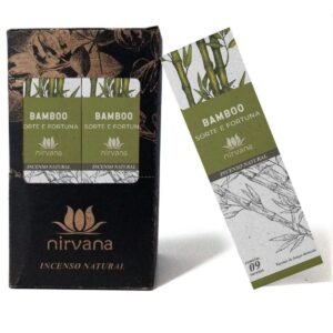 Incenso Nirvana Natural Bamboo Bem-estar e Harmonia