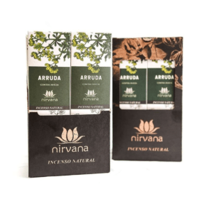 Incenso Nirvana Natural Arruda  Contra Inveja