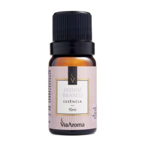 Essência Jasmim Branco Via Aroma - 10ml