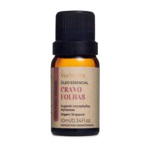 Óleo Essencial Cravo Folhas Via Aroma - 10ml